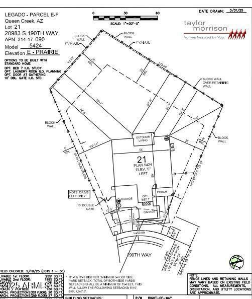 Plot Plan