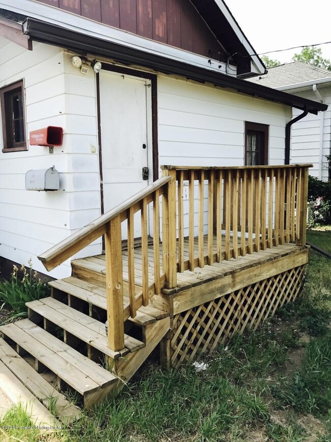 Back deck