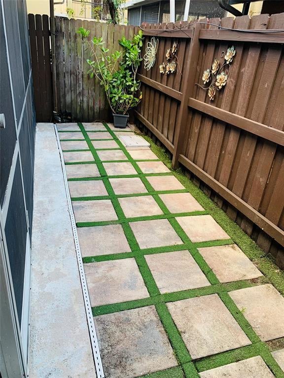 Back patio