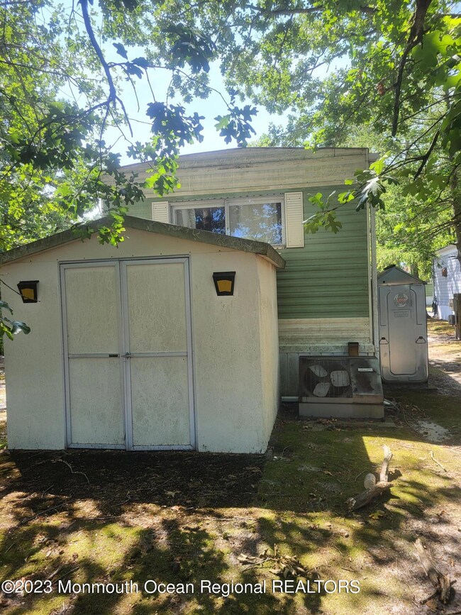 11 Panda Ct - Rear View (Shed and Above