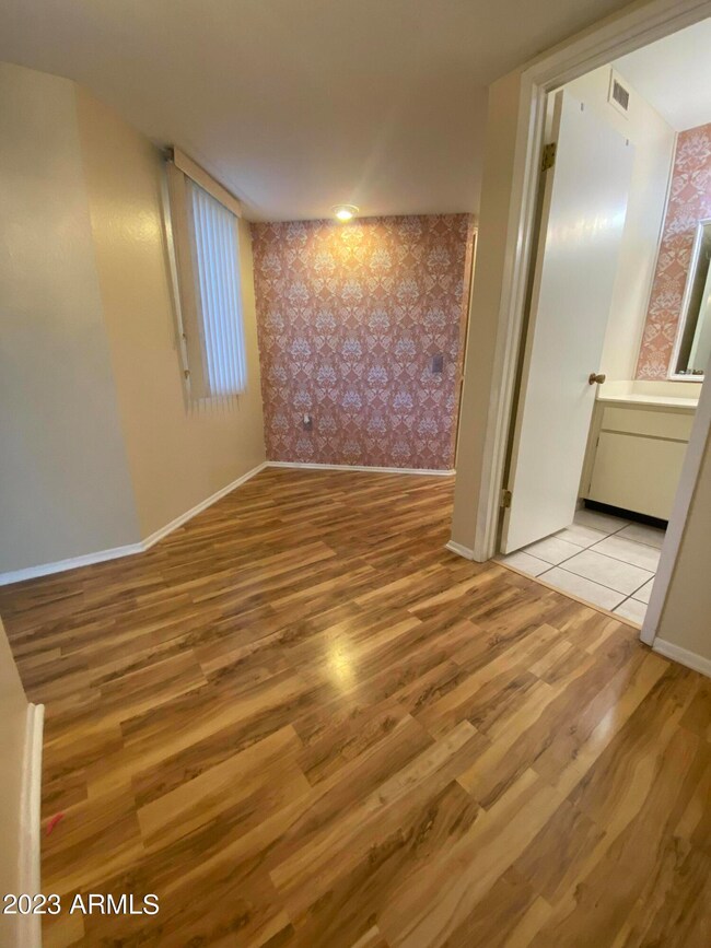 Dressing area in Primary Bedroom