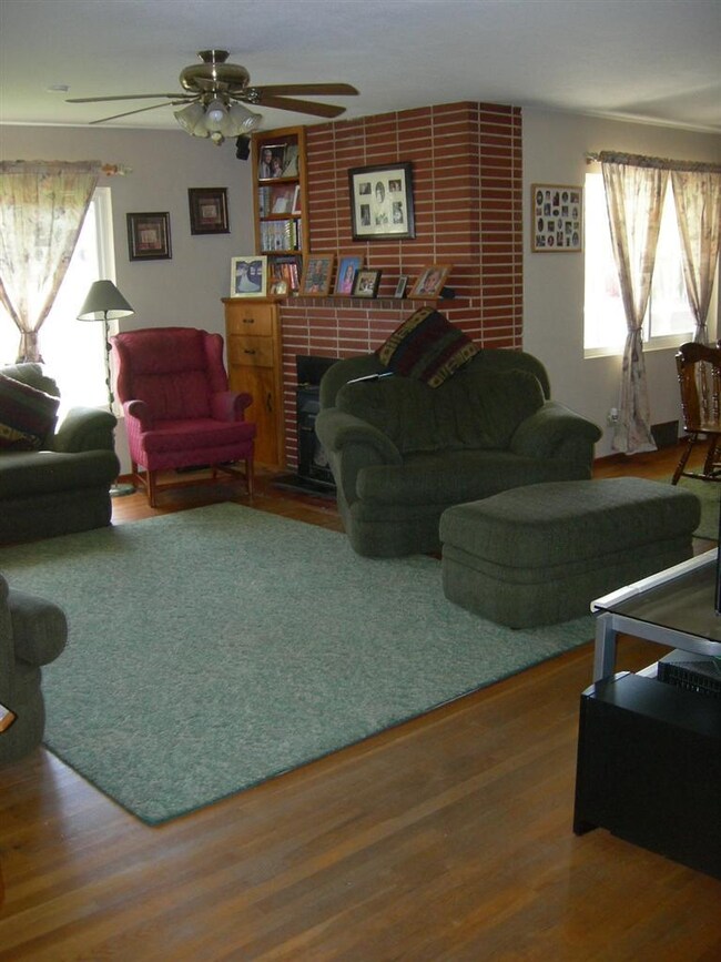 Hardwood floors for lots of comfort.