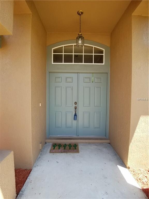 Double Doors with High Ceiling.