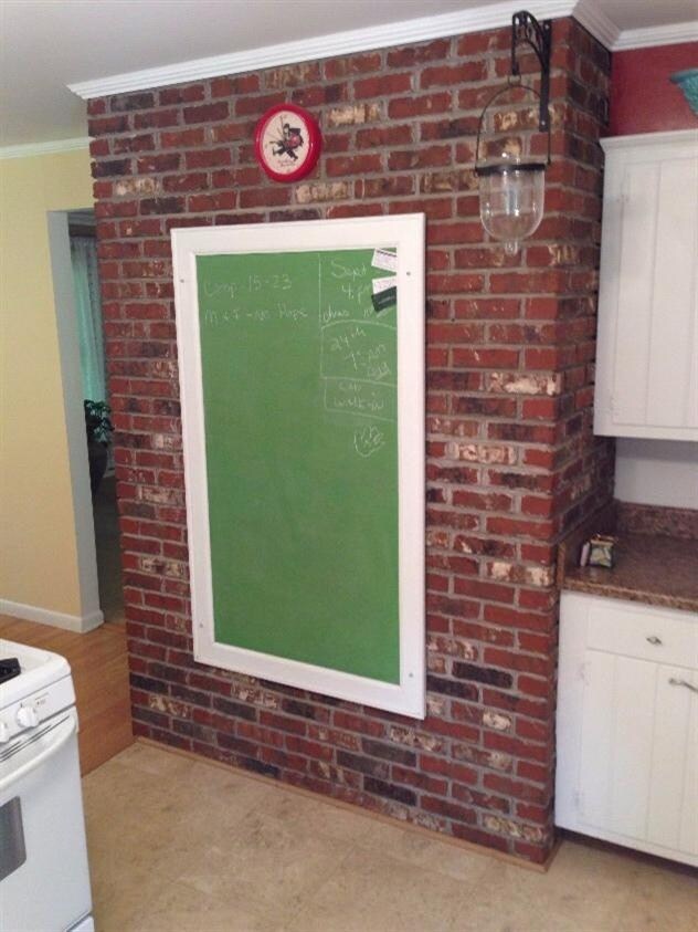 Backside of gas fireplace