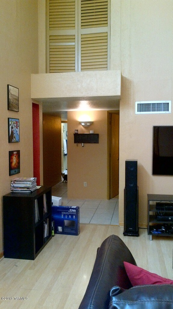 View from Living Room to Entry