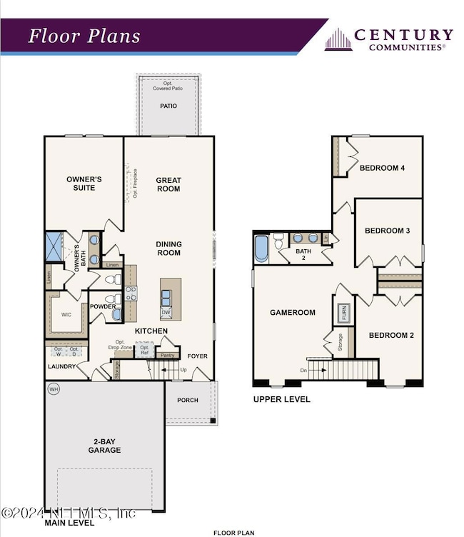 San Marco Floor Plan MLS