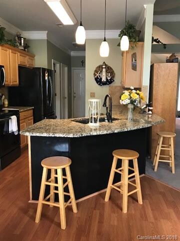 another angle of upgraded kitchen