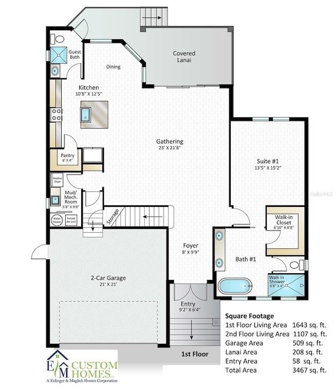 Beachcomber 1st floor