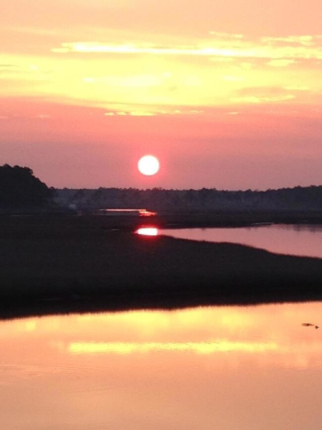 Sunset on the River