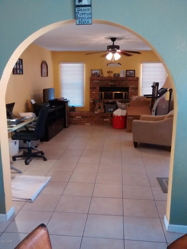 Family Room from Dining area