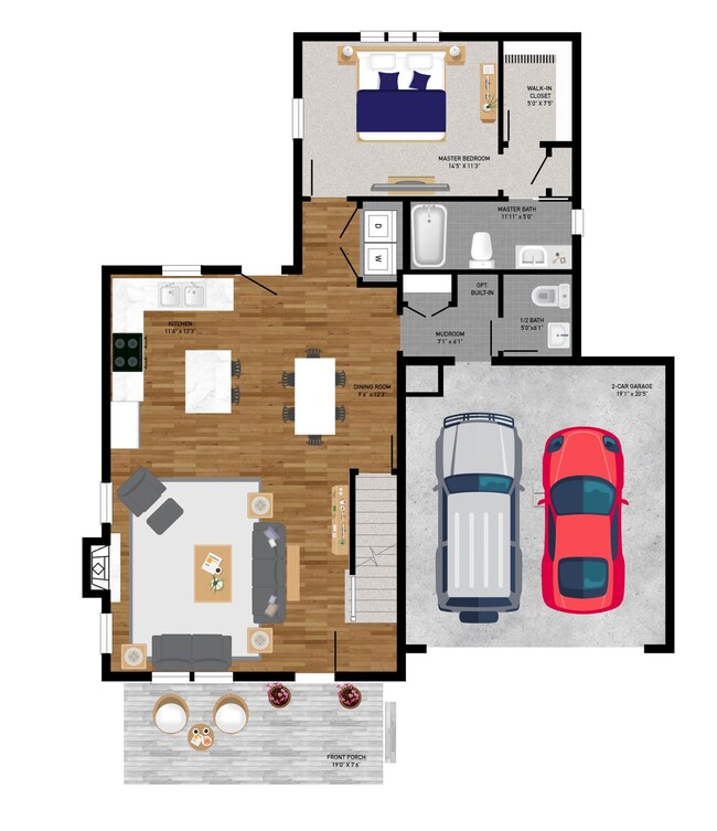Harpswell (Master) 1st Floor Right