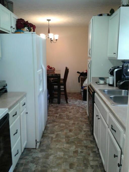  New flooring in the KITCHEN