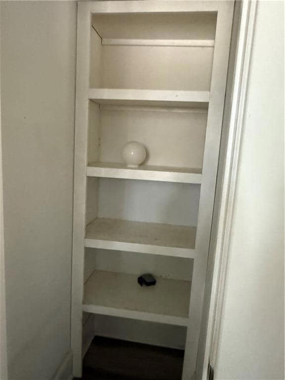 View of closet