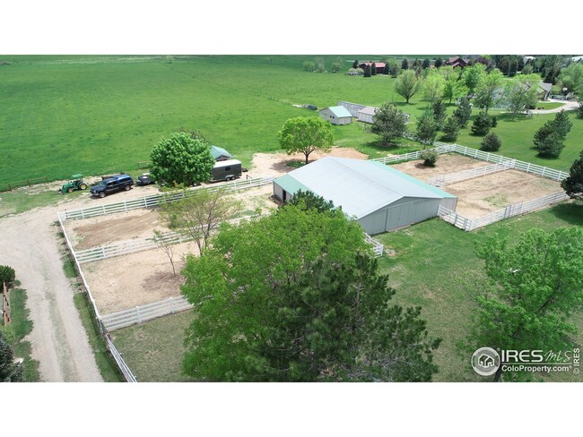 Vinyl Fenced Corral Areas