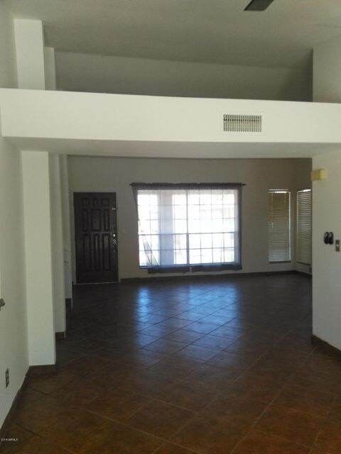 entrance door, living area