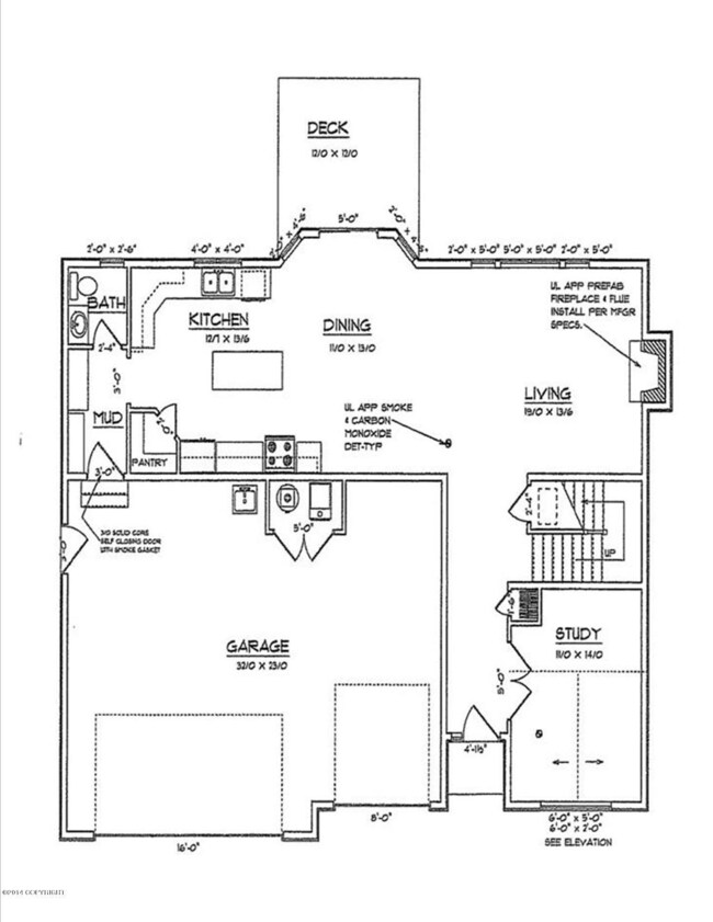 Ponderosa First Floor
