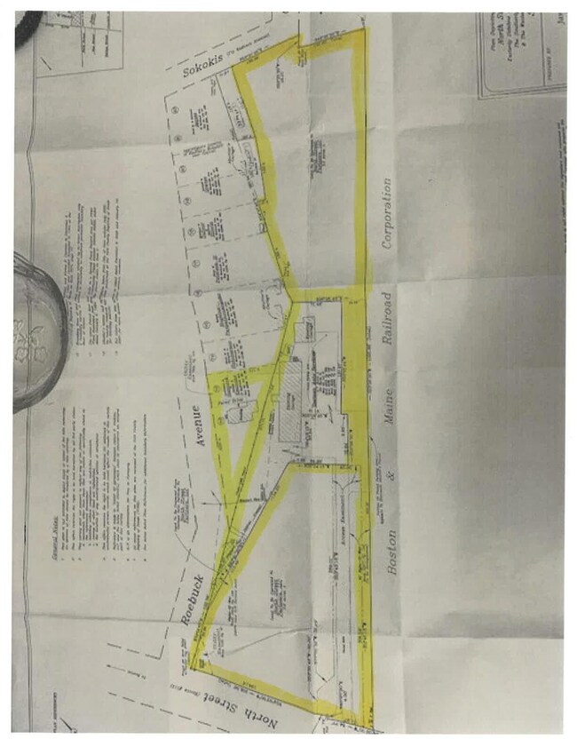 map for north st
