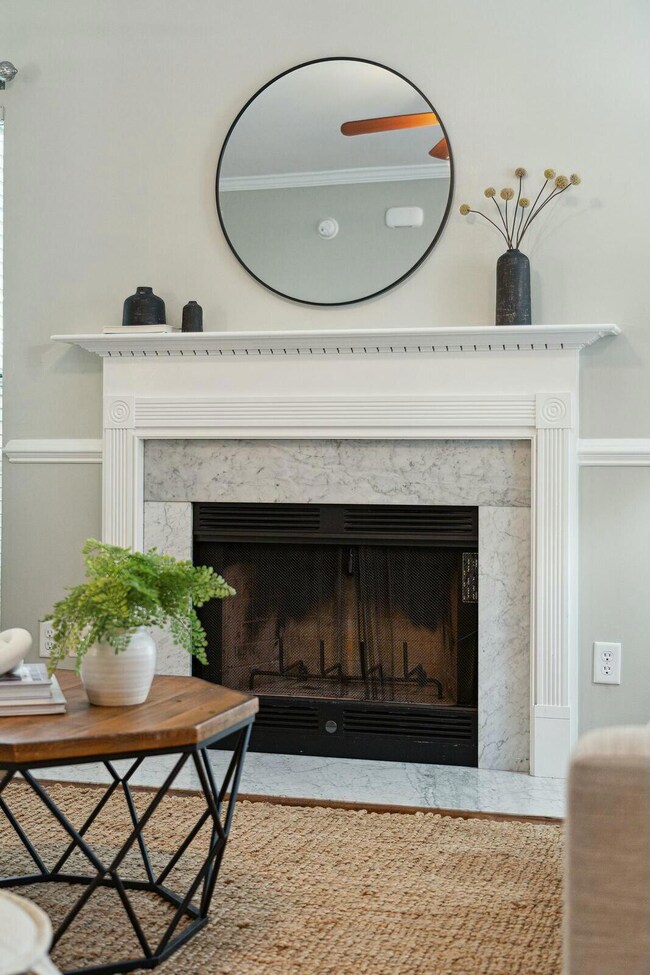 Wood Burning Fireplace