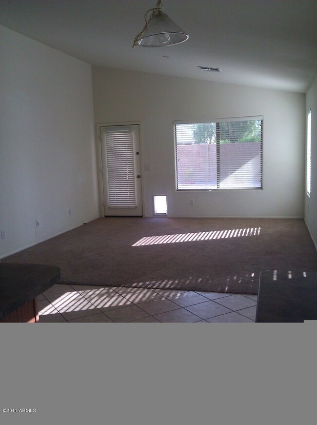 Family room off of the kitchen