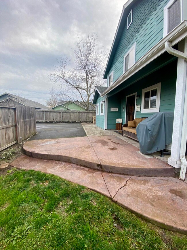 Front Stamped Patio
