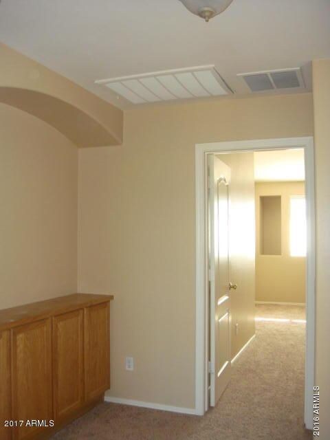 Hall cabinest and custom paint throughou