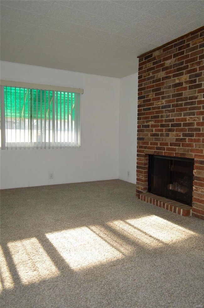 Gas Fireplace in the family room