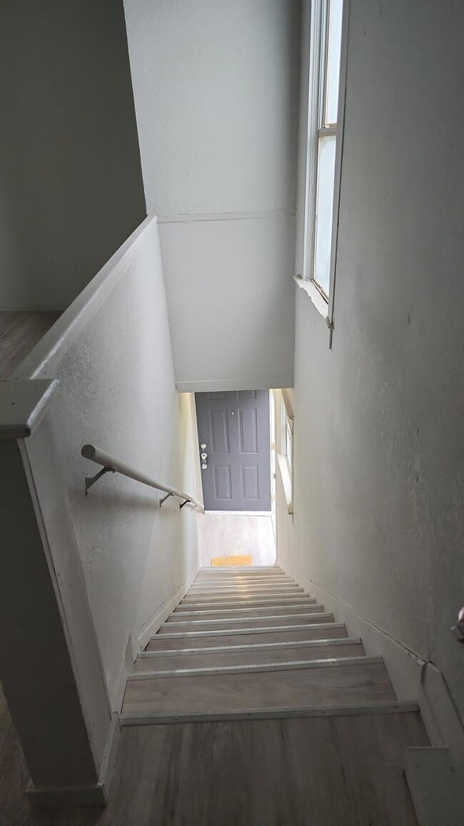 View of stairway
