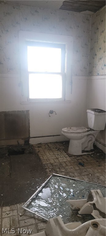 Bathroom with toilet