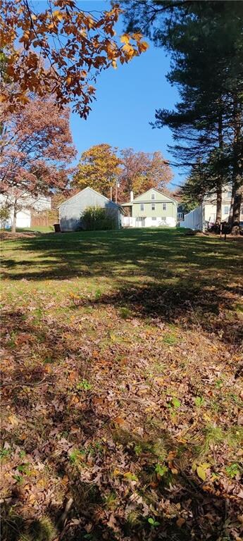 view from back of lot