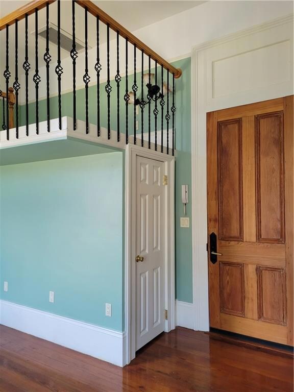Loft bed over closet