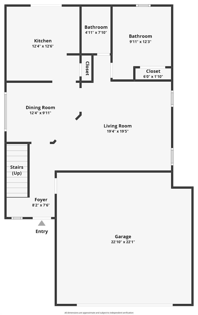 View of home floor plan