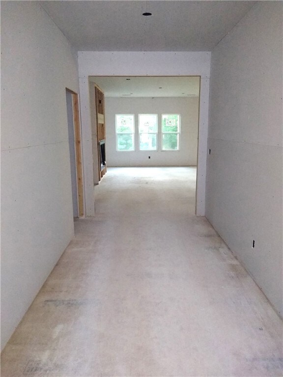 Front door looking towards the living room