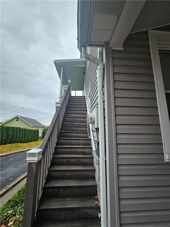 Stairs to upstairs apartment