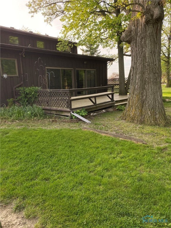 Back yard.
