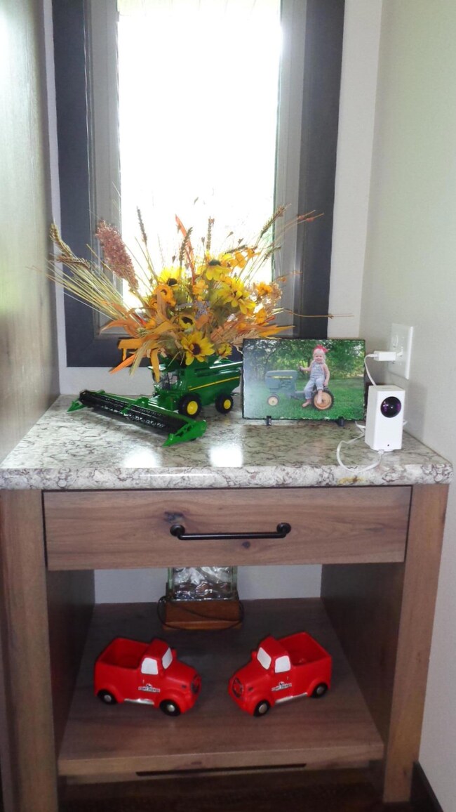 Desk in Kitchen