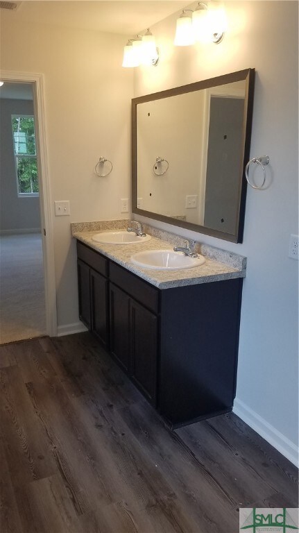 Primary Bathroom 2 Sink Vanity