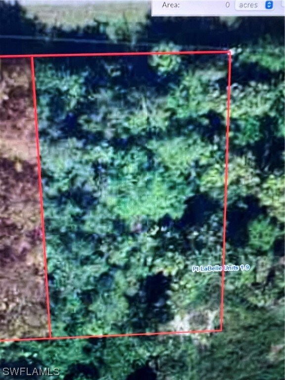 close up of lot wooded