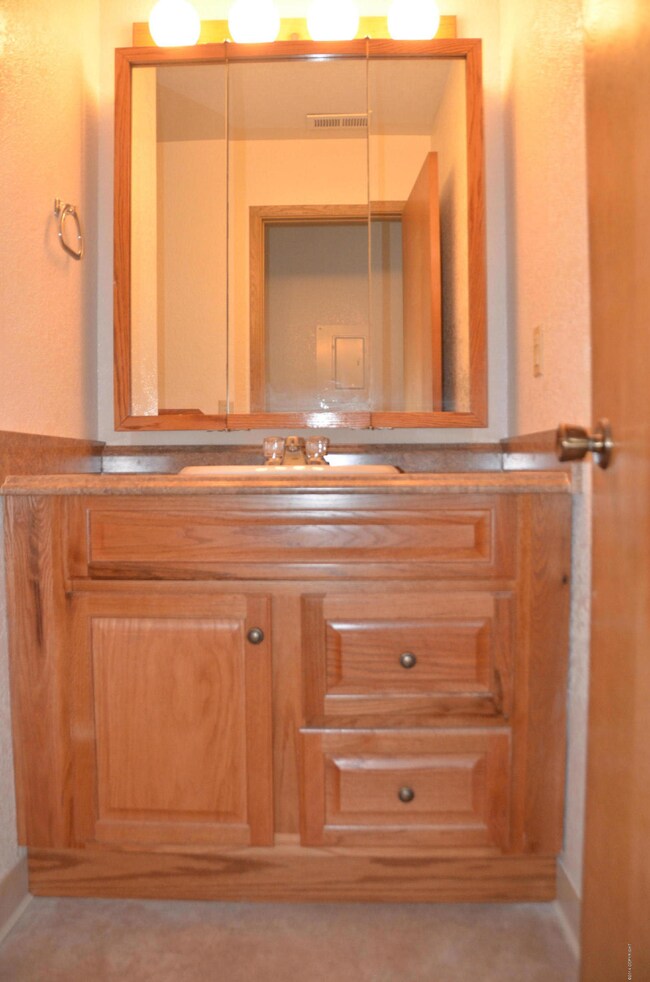 New bath vanity and top