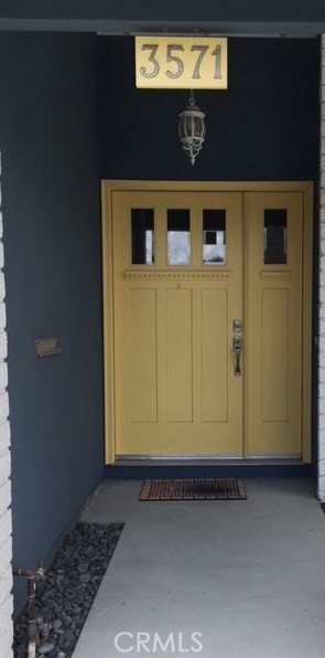 Welcome Home... 
Both doors open ..