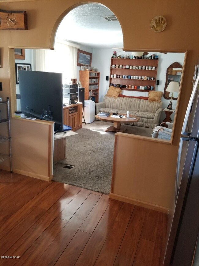 From kitchen to living room