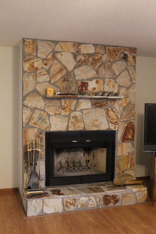 Wood Burning Fireplace