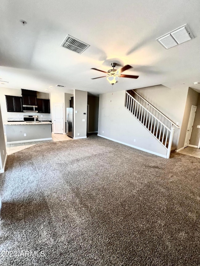 Living room to kitchen