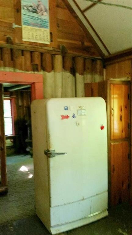 View from kitchen toward the living...