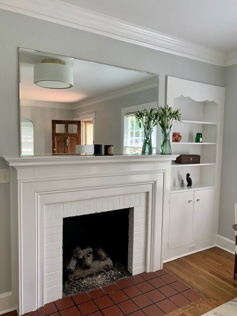 Fireplace in Living Room