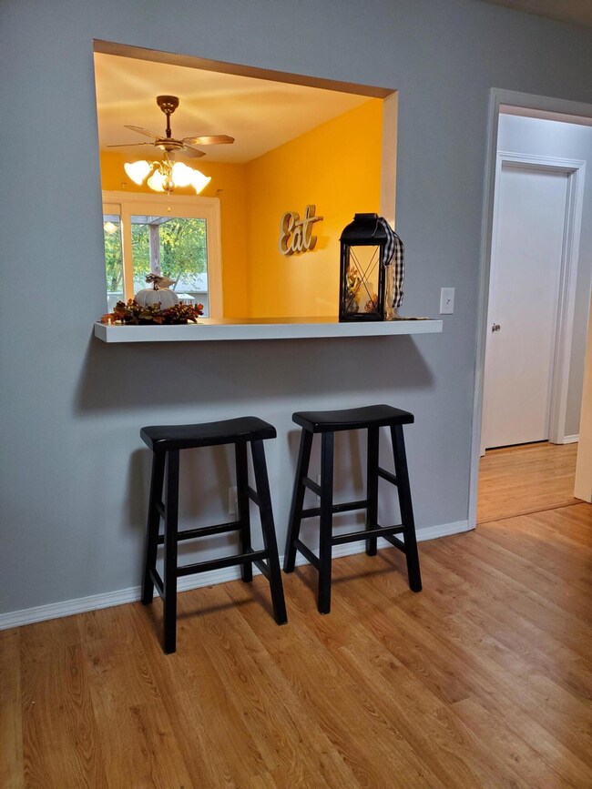 Pass-thru into Dining Room