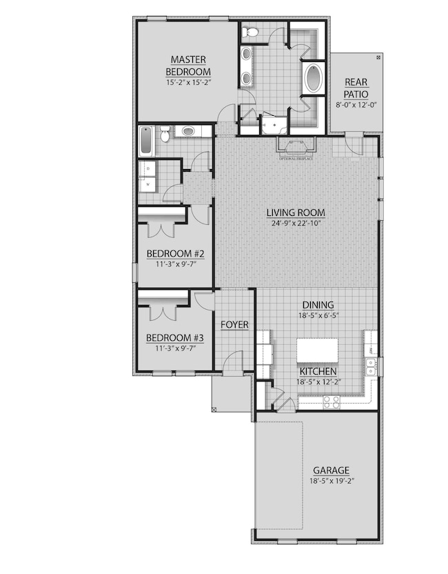 Manet A II - Floor Plan