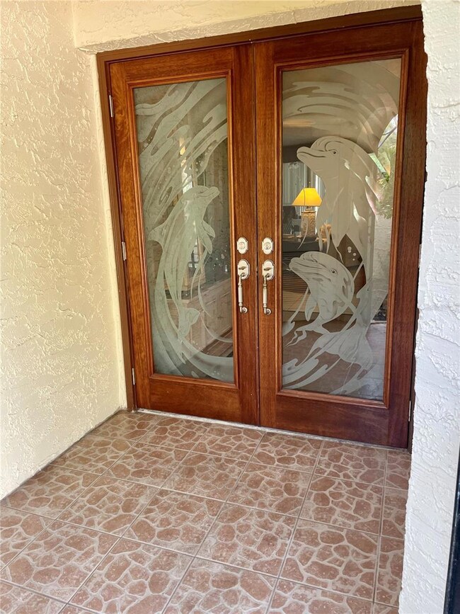 Double Door Entrance