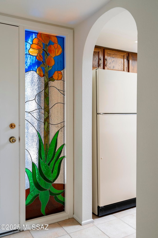 Stained Glass by Front Door