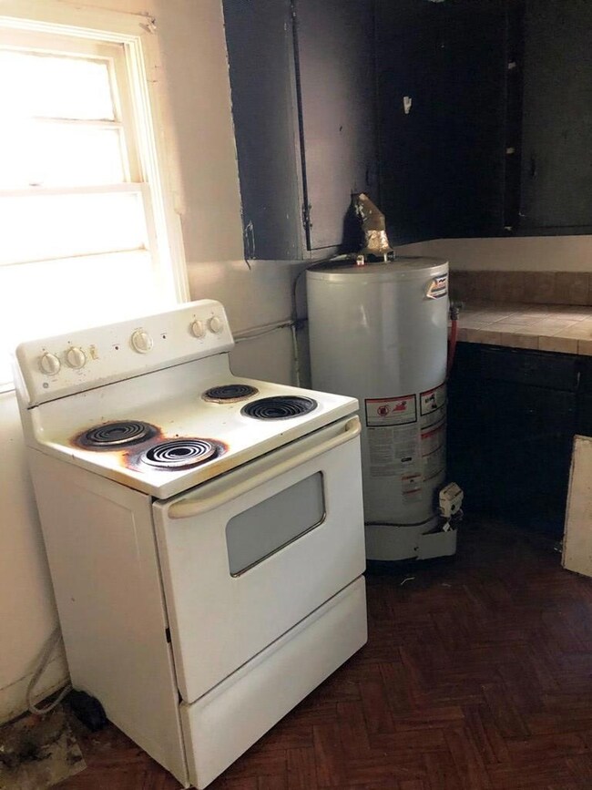 Range and Water Heater