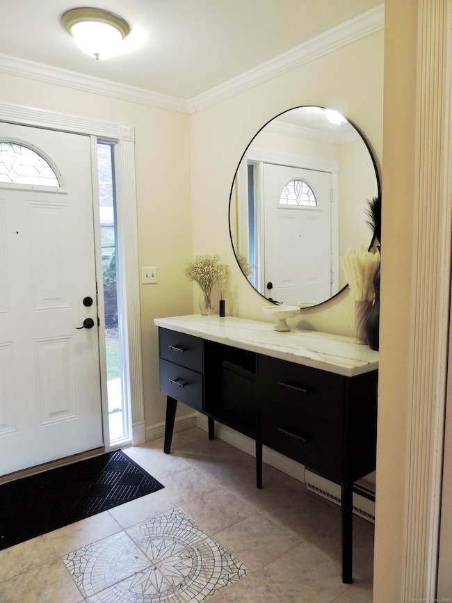 Alcove Area at Front Entrance
